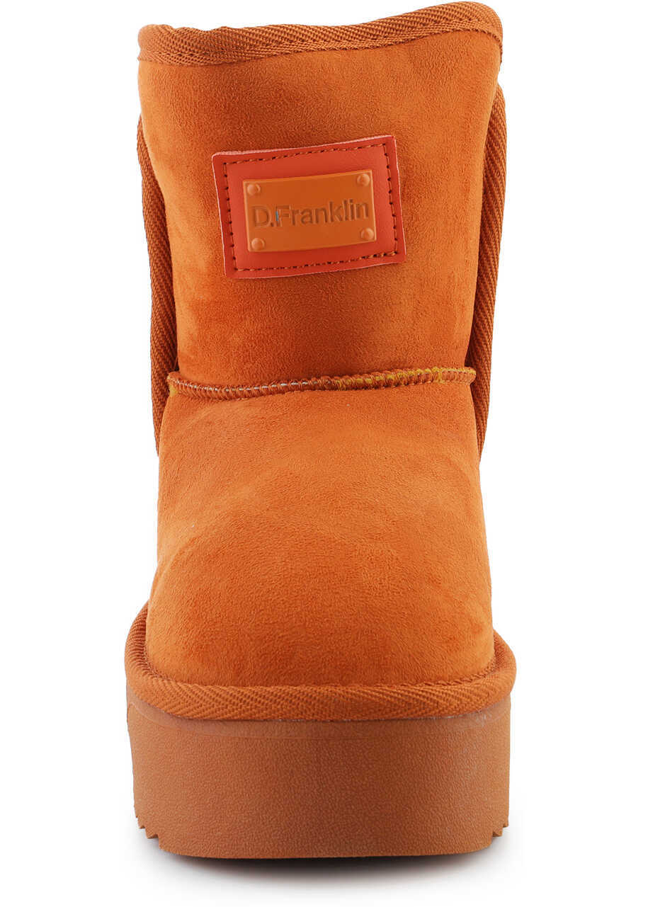 Cizme de iarna D.Franklin Nordic V.2 Basic Low Orange Orange Femei (BM 17470054) 2