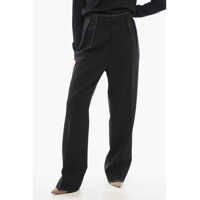 Pantaloni office Mm3 Wool Wide-Leg Pants Femei