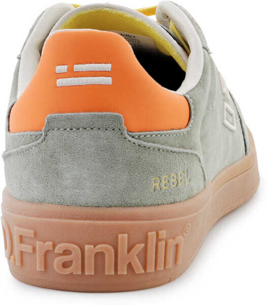Sneakers D.Franklin Rebel Basic FLAG Green Barbati (BM 17470165) 5