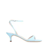 Pantofi cu toc Casadei Minorca Leather Sandals Femei