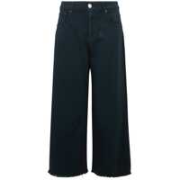 Blugi Cigala'S Stretch Navy Blue 'Bell Palazzo' Jeans Femei
