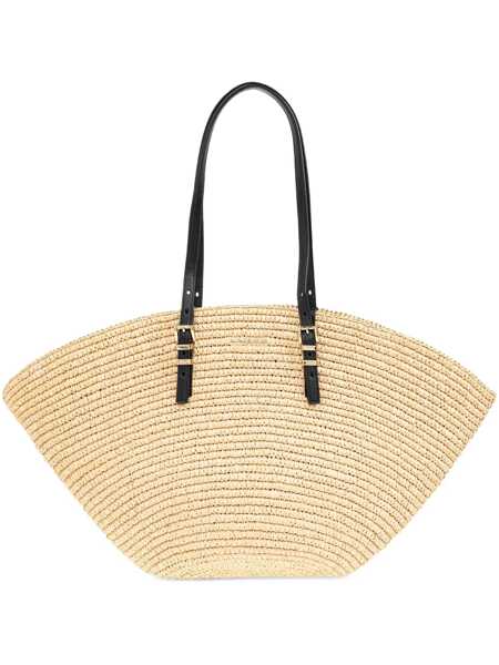 Genti de umar Michael Kors Michael Kors Shoulder Bag In Beige With Top Two Adjustable Top Handles NATURALE E NERO Femei (BM 17471214) 1