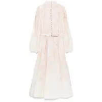 Rochii Zimmermann Crush Buttoned Midi Dress Clothing Femei