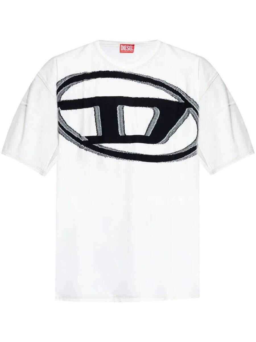 Tricouri Diesel Diesel T-Shirt T-Doxt WHITE Barbati (BM 17472555) 1