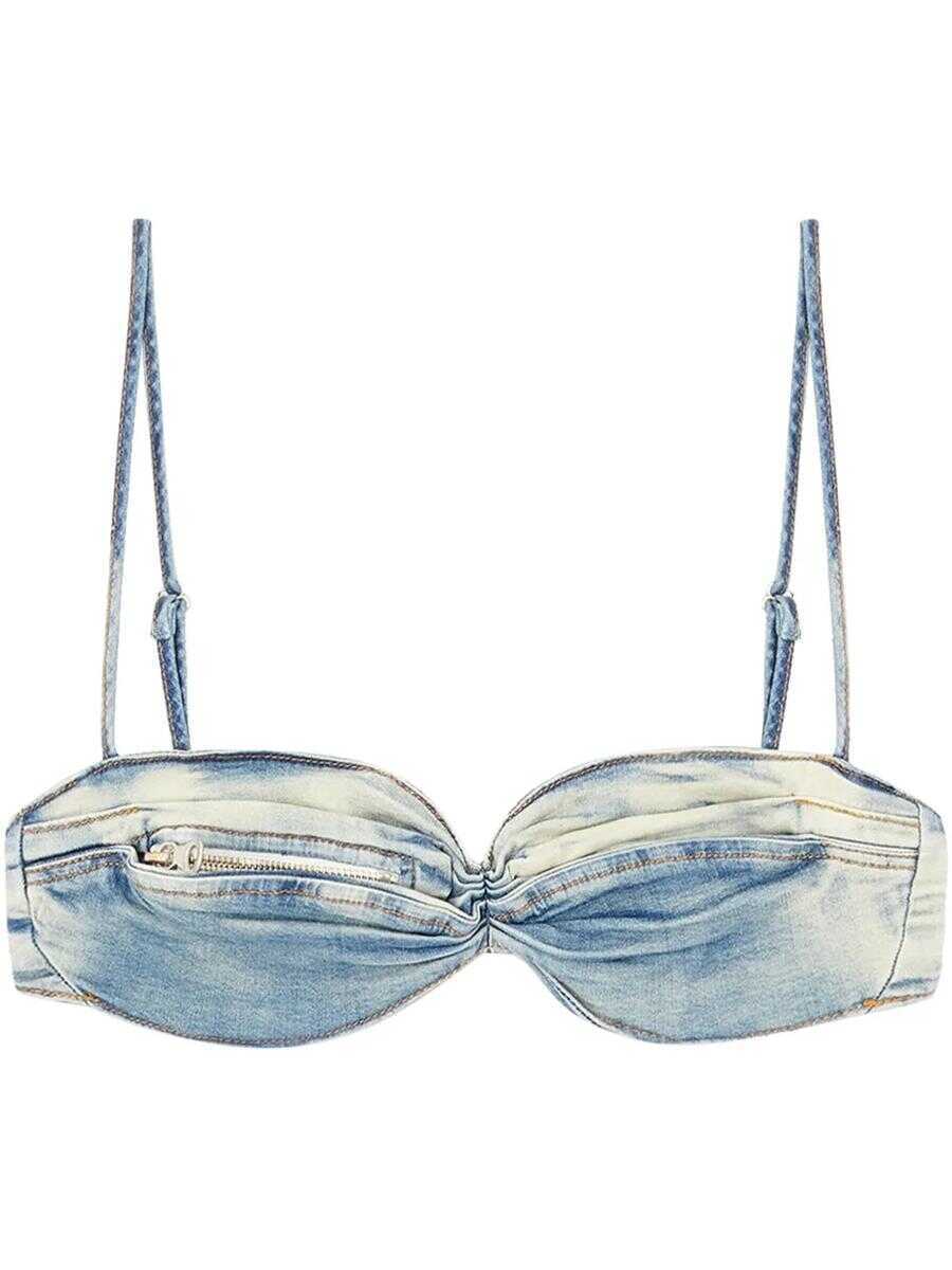 Topuri Diesel Diesel Top De-Ouchy-S BLUE Femei (BM 17472585) 1