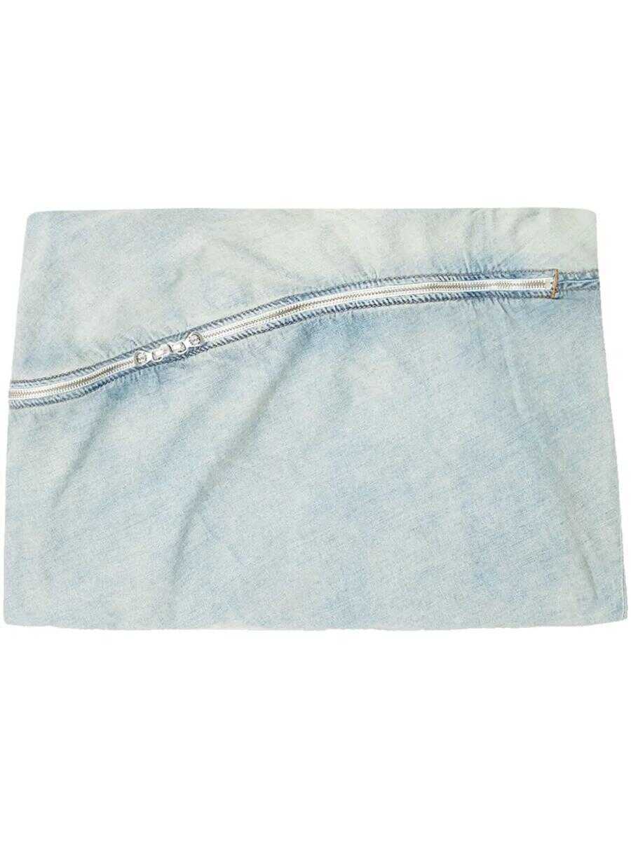 Fuste Diesel Diesel Miniskirt De-Clot-S1 BLUE Femei (BM 17472588) 1