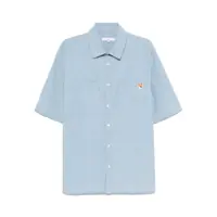 Camasi Maison Kitsuné 'Fox Head' Shirt Barbati