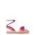MACH & MACH Mach & Mach 'Double Bow Pink Riviera' Espadrilles PINK