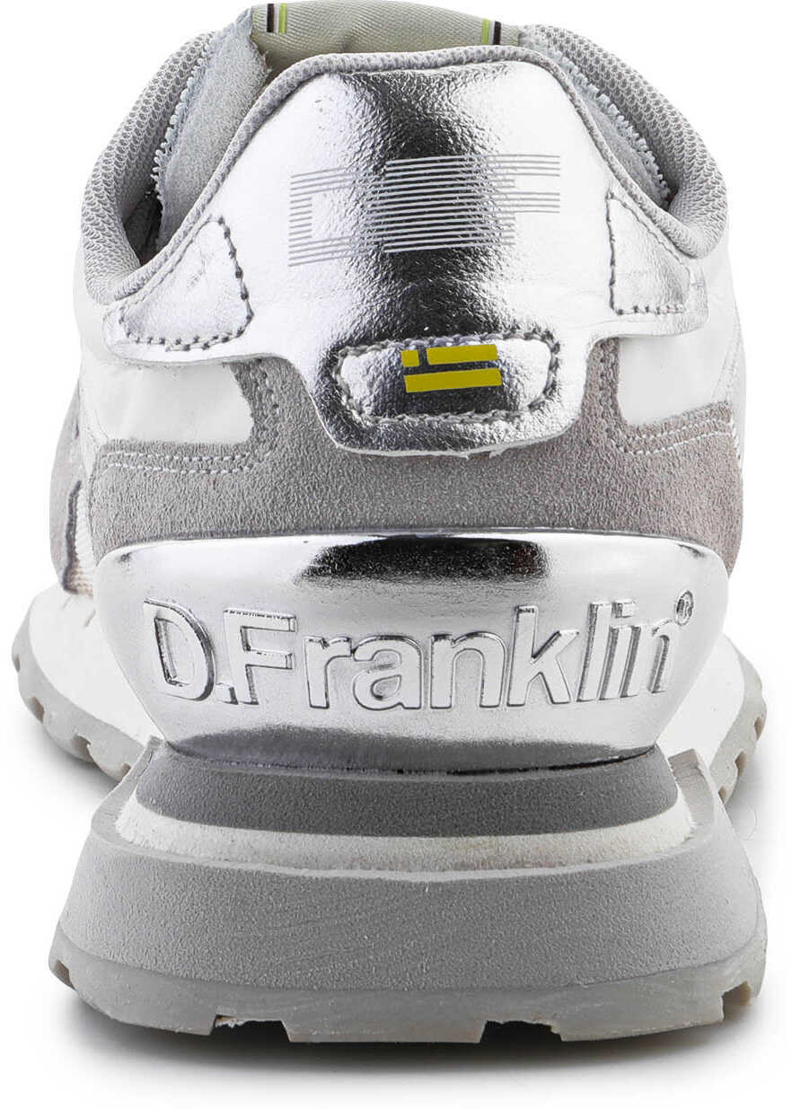 Sneakers D.Franklin Vibla Zig Patch DFSH378005-WHIT White / Silver White/Silver Femei (BM 17476267) 5