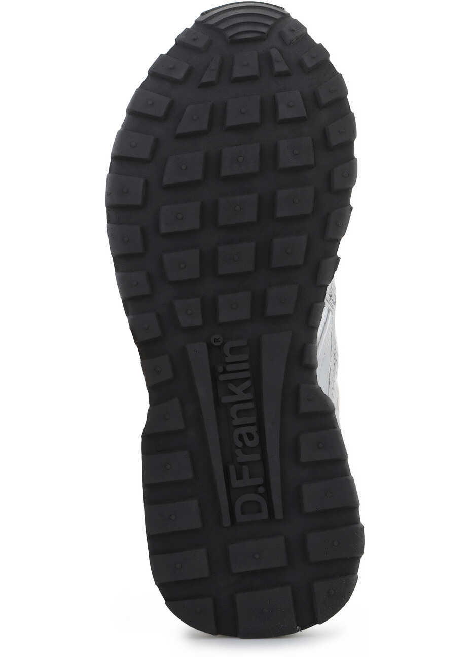 Sneakers D.Franklin Vibla Zig Patch Silver Silver Femei (BM 17476270) 7