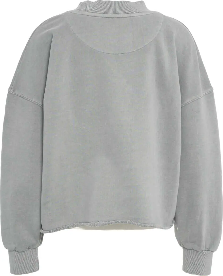 Hanorace NEWTONE Sweatshirt with logo details Grey Femei (BM 17476288) 3