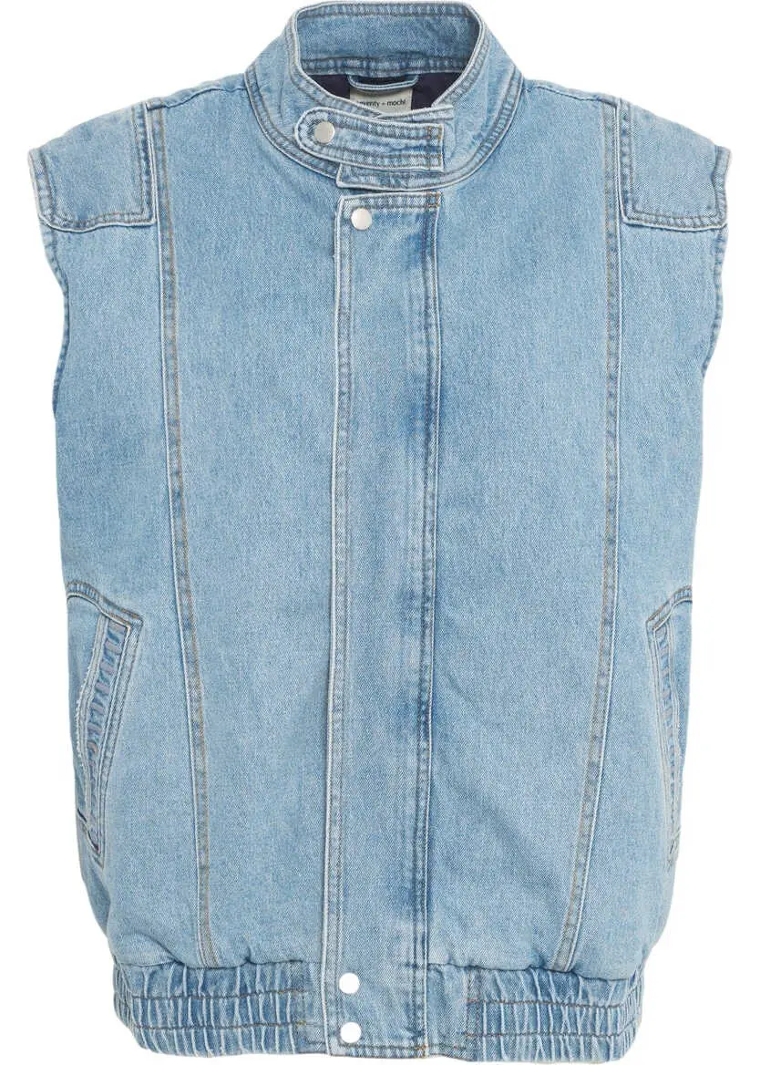 Veste casual Seventy & Mochi Denim vest Juno Blue Femei (BM 17476315) 1