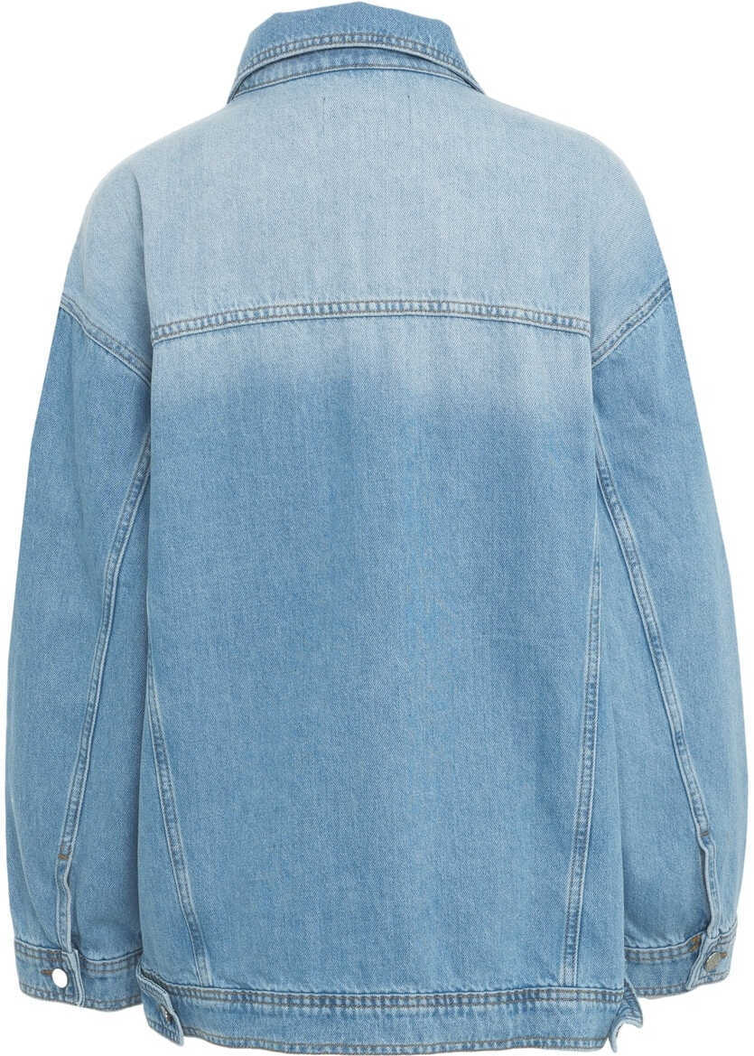 Jachete Kaos Workwear denim jacket Blue Femei (BM 17476345) 3