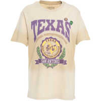 Tricouri T-shirt with print 'Again' Femei