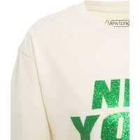 Imbracaminte NEWTONE Dama - Tricouri NEWTONE T-shirt with print City Beige Femei (BM 17476366) - B-mall.ro