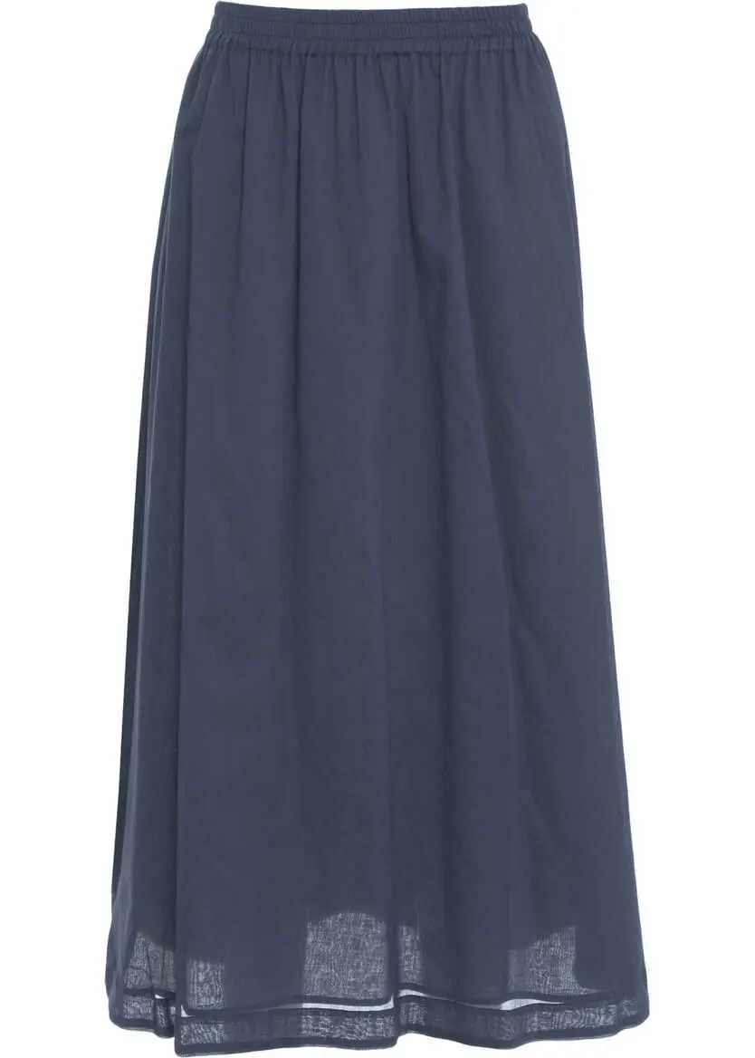 Rochii casual Kaos Cotton midi skirt Blue Femei (BM 17476387) 2
