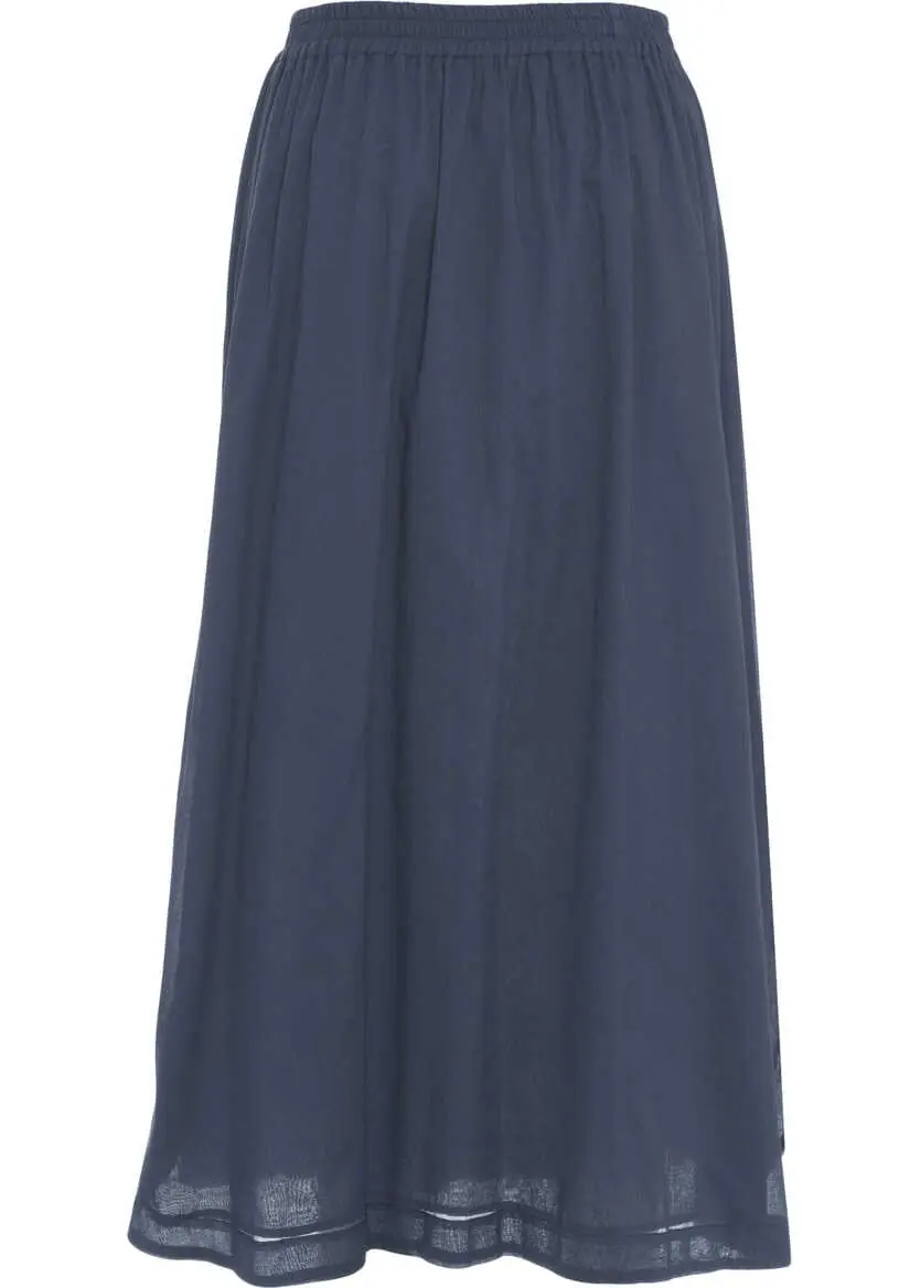 Rochii casual Kaos Cotton midi skirt Blue Femei (BM 17476387) 3