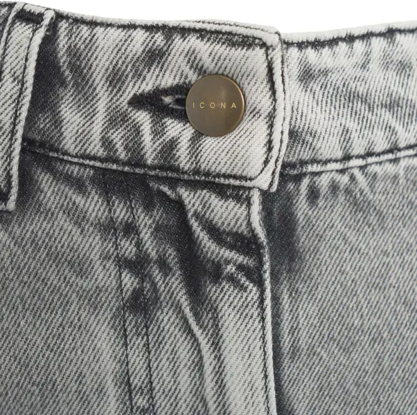 Rochii casual Kaos Denim midi skirt Grey Femei (BM 17476396) 5
