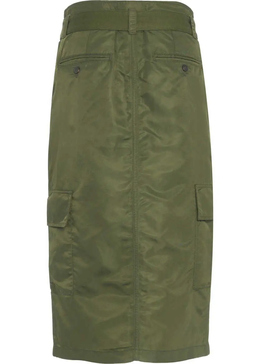 Rochii casual Pinko Skirt with cargo pockets Mondo Green Femei (BM 17476408) 3