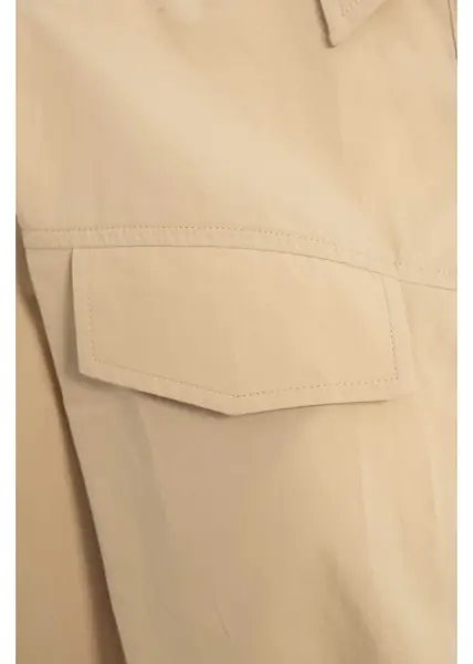 Salopete Otto d ame Jumpsuit in poplin Beige Femei (BM 17476420) 4