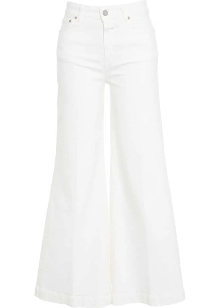 Blugi evazati CLOSED Wide leg jeans Glow-up White Femei (BM 17476483) 1