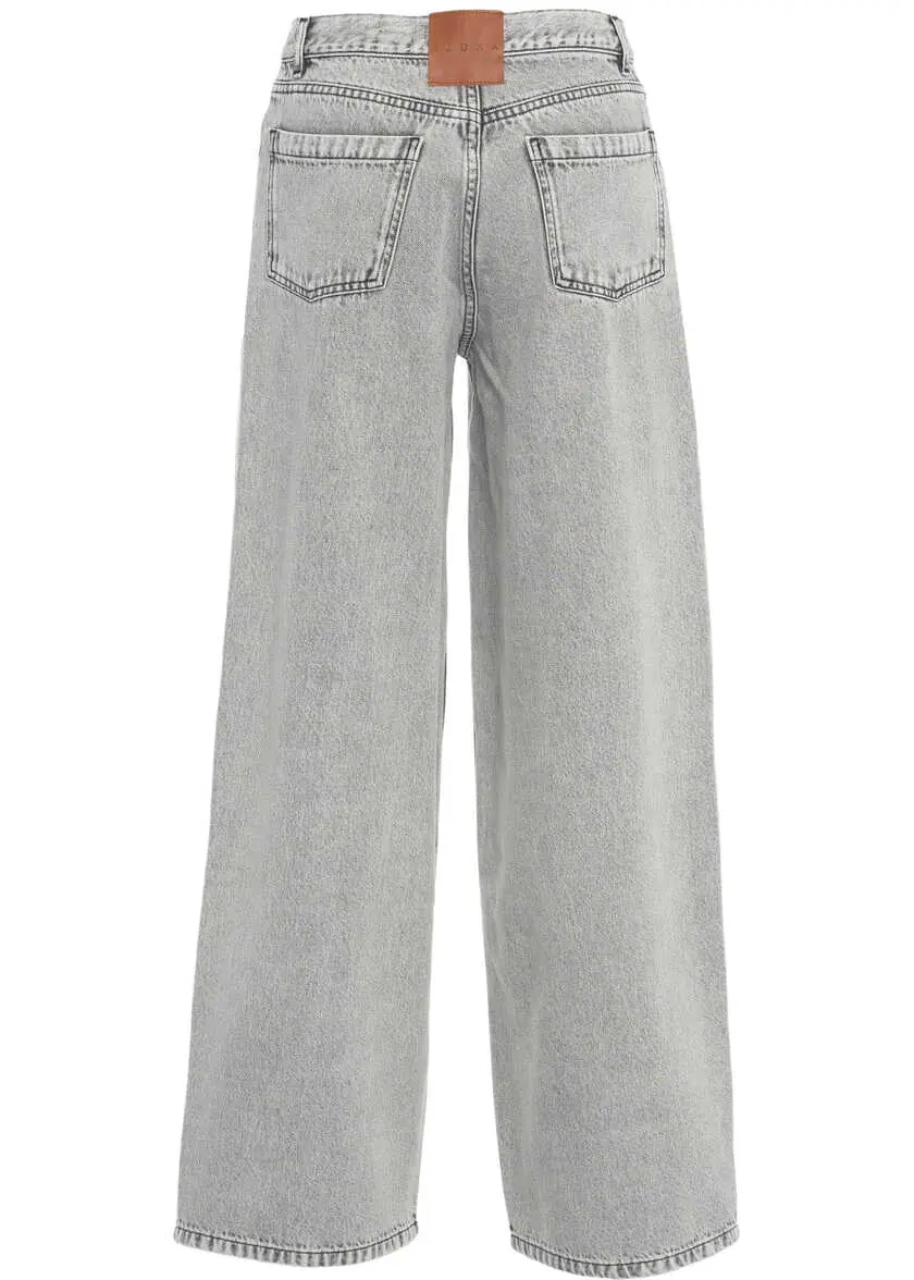 Blugi evazati Kaos Wide leg jeans Grey Femei (BM 17476504) 3