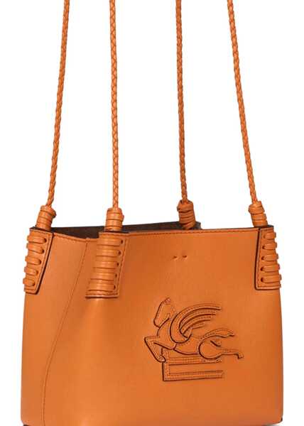 Genti de umar ETRO Libra Arnica Mini Shopping Bag ORANGE Femei (BM 17476558) 5