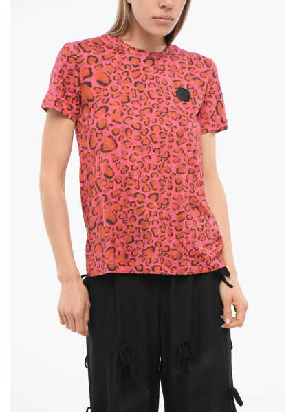 Tricouri Viktor & Rolf Animalier-Printed T-Shirt Red Femei (BM 17476636) 1