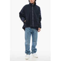 Geci Parka pentru Barbati - Geci Parka Bottega Veneta Tech Nylon Parka With Visible Stitichings Blue Barbati (BM 17476840) - B-mall.ro
