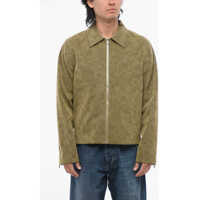 Geci de piele Zip-Up Bardem Eco-Suede Jacket Barbati