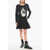 Viktor & Rolf Flared Mini Dress With Patch Black