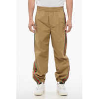 Pantaloni de trening Nylon Joggers With Side Iconic Bands Barbati