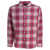 ST&Uuml;SSY Motif plaid shirt Pink