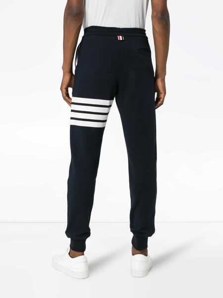 Pantaloni casual Thom Browne Trousers Blue Barbati (BM 17477391) 4