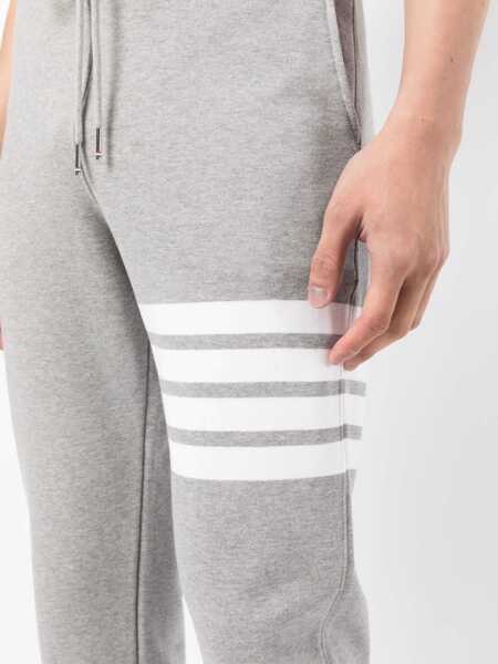 Pantaloni casual Thom Browne Trousers Grey Barbati (BM 17477400) 5