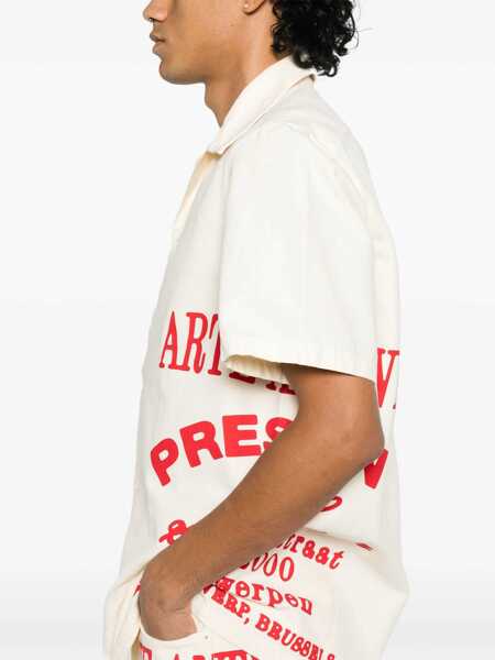 Camasi elegante ARTE ANTWERP Arte Antwerp shirt SS25.024S CREAM Cream Barbati (BM 17477508) 5