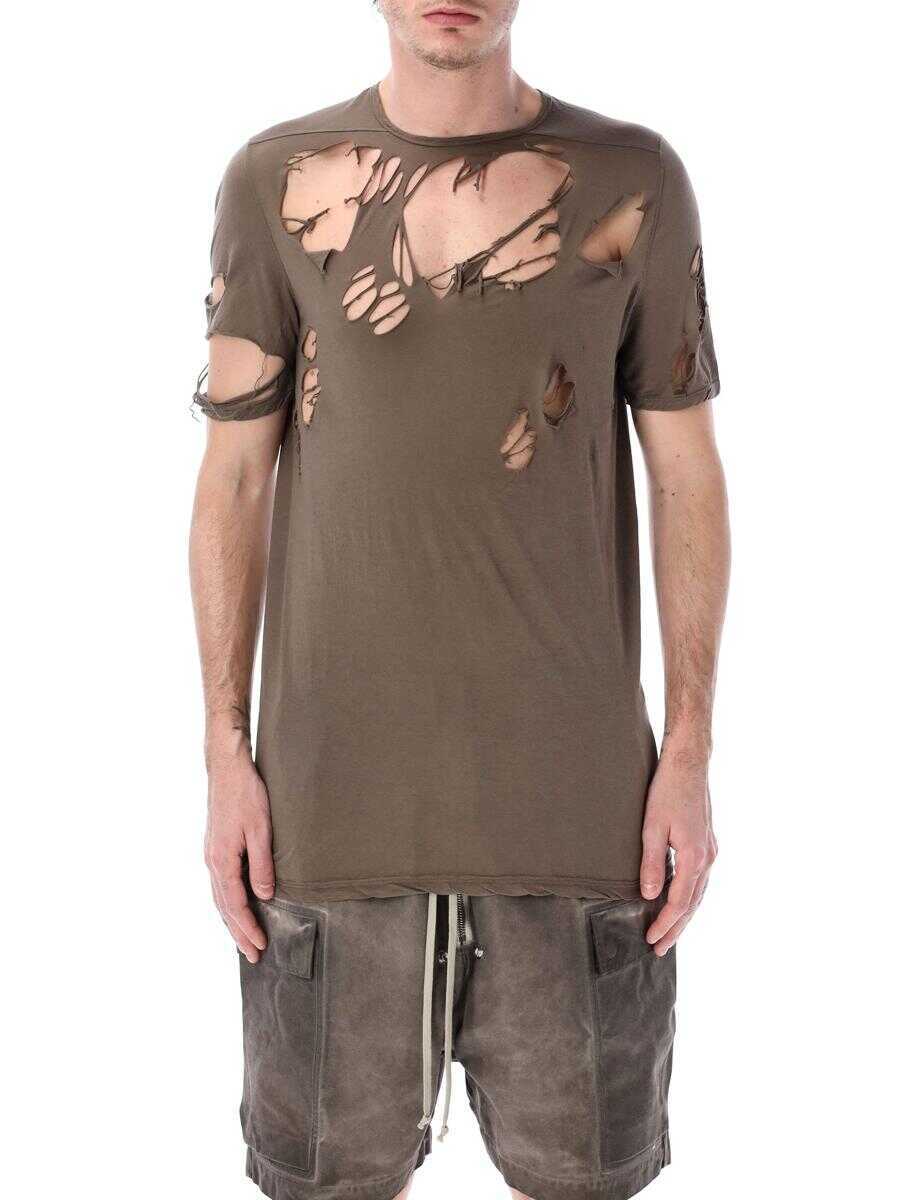 Topuri Rick Owens Rick Owens Drkshdw Level T Brown Barbati (BM 17478612) 1