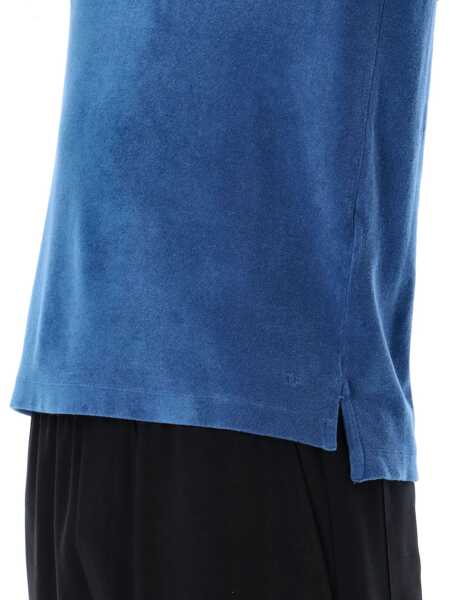 Tricouri Polo Tom Ford Tom Ford Towelling Polo DENIM BLUE Barbati (BM 17478681) 3