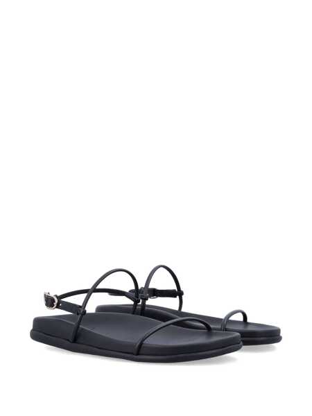 Pantofi cu toc ANCIENT GREEK SANDALS Ancient Greek Sandals Symistra Footbed Black Femei (BM 17478711) 2