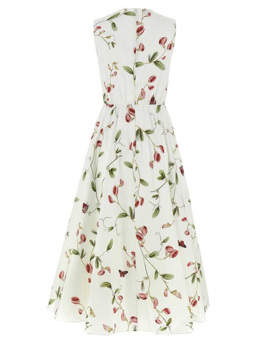Rochii GIAMBATTISTA VALLI Giambattista Valli Floral Dress WHITE Femei (BM 17478759) 2