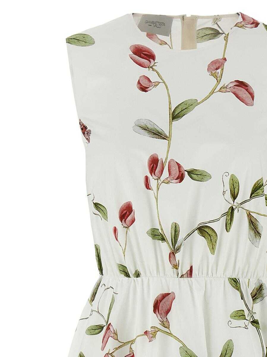 Rochii GIAMBATTISTA VALLI Giambattista Valli Floral Dress WHITE Femei (BM 17478759) 3