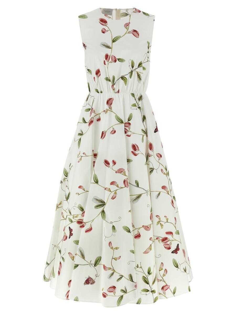 Rochii GIAMBATTISTA VALLI Giambattista Valli Floral Dress WHITE Femei (BM 17478759) 1