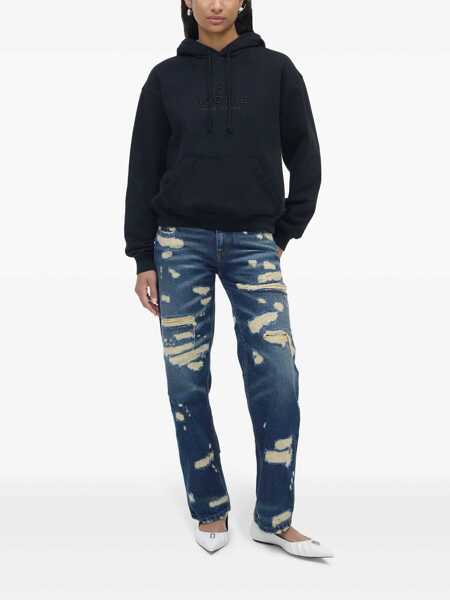 Bluze de trening Marc Jacobs Marc Jacobs The Hoodie Hoodie Black Femei (BM 17478795) 3
