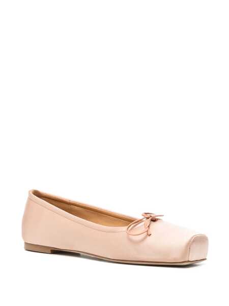 Balerini AEYDE Aeyde Gabriella Satin Peach Shoes Multicolor Femei (BM 17479971) 2