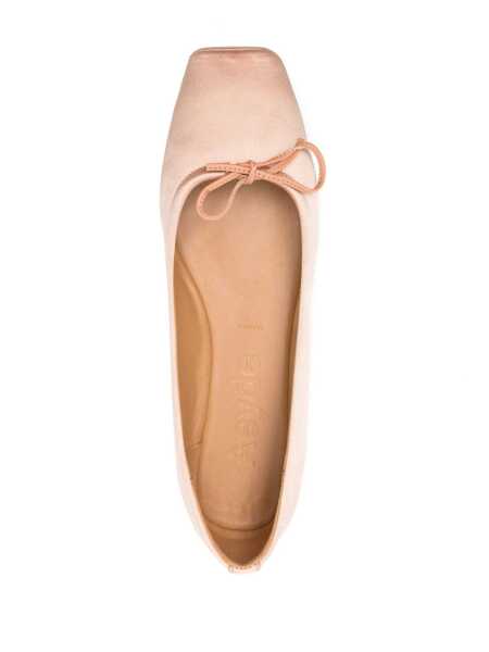 Balerini AEYDE Aeyde Gabriella Satin Peach Shoes Multicolor Femei (BM 17479971) 4
