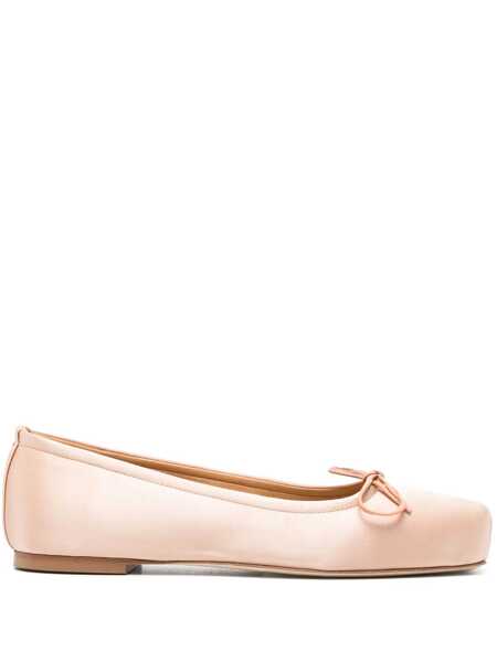 Balerini AEYDE Aeyde Gabriella Satin Peach Shoes Multicolor Femei (BM 17479971) 1