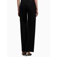 Imbracaminte Emporio Armani Dama - Pantaloni casual Emporio Armani Emporio Armani Wide Leg Trousers Black Femei (BM 17480841) - B-mall.ro
