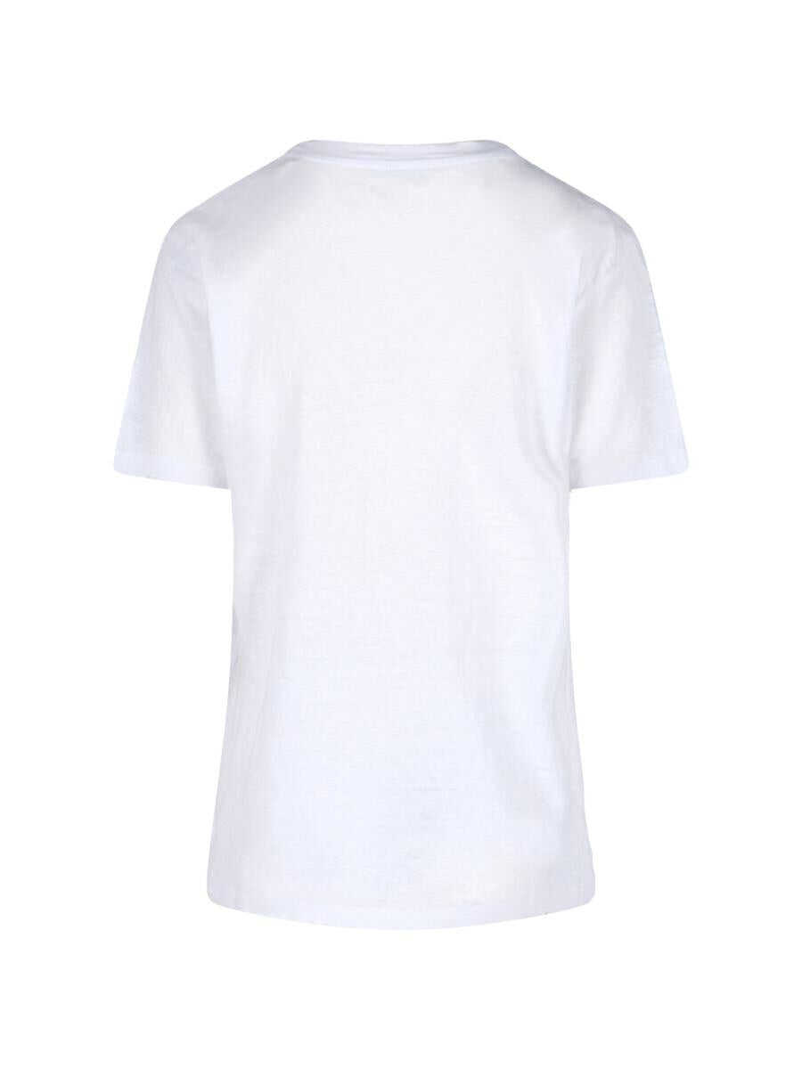 Topuri Isabel Marant Isabel Marant toile T-Shirts And Polos WHITE Femei (BM 17483337) 2