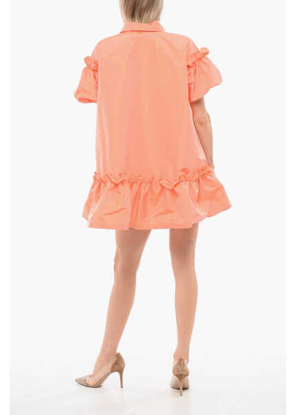 Rochii scurte Viktor & Rolf Over Volant Chemisier Orange Femei (BM 17483959) 2