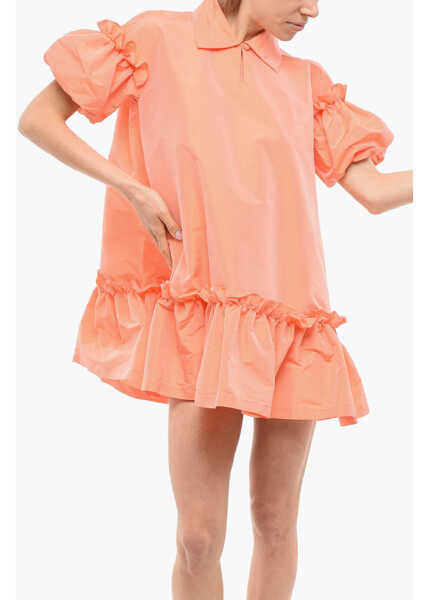 Rochii scurte Viktor & Rolf Over Volant Chemisier Orange Femei (BM 17483959) 4